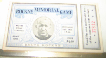 Rockne Memorial Game